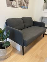 IKEA GLOSTAD 2er-Sofa Knisa dunkelgrau – modern & kompakt