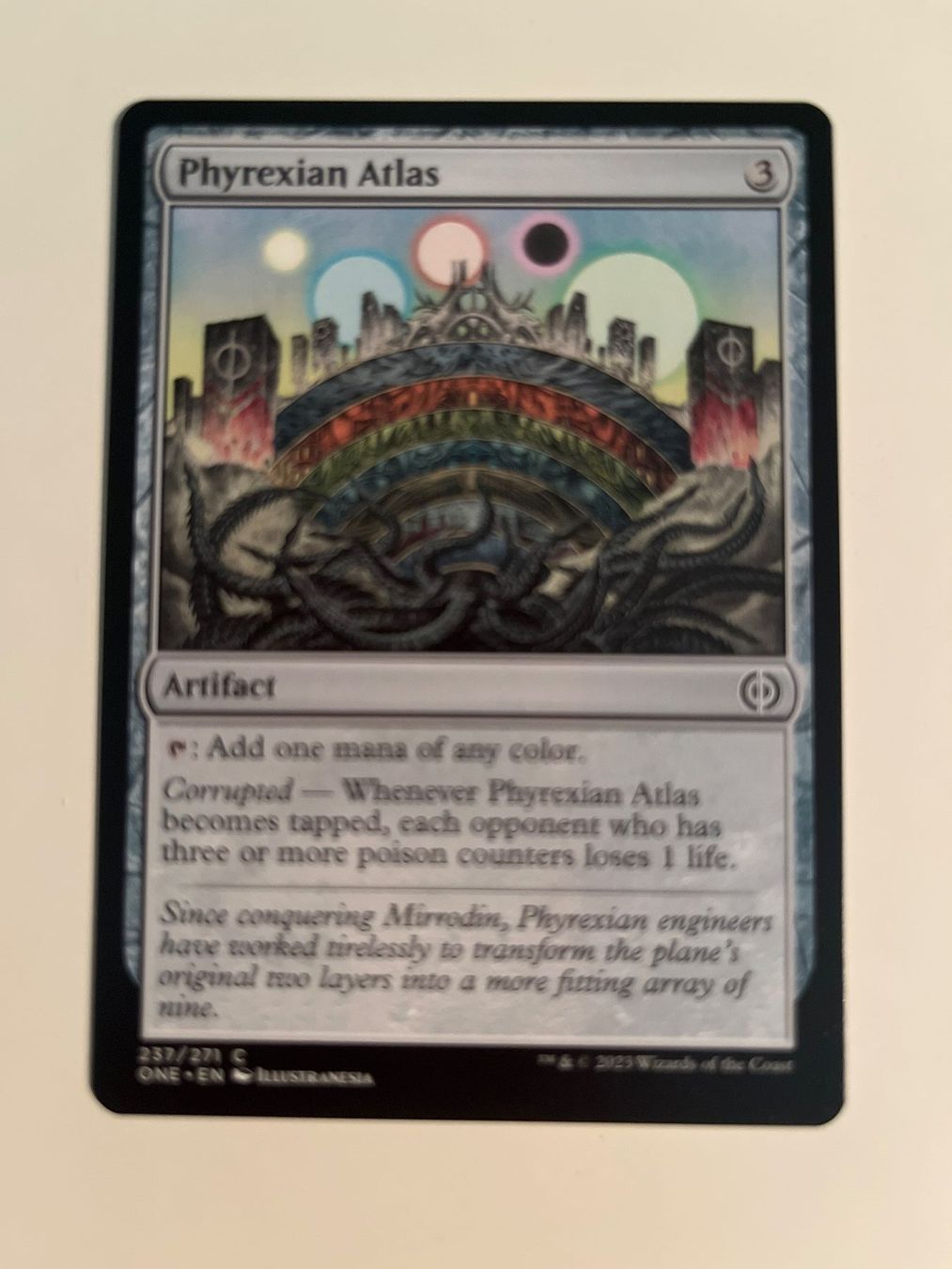 Magic The Gathering Carte collezionabili: 1 x Phyrexian Atlas - Magic: The Gathering - MtG – Usato da Kriens venduto da Shadi1980