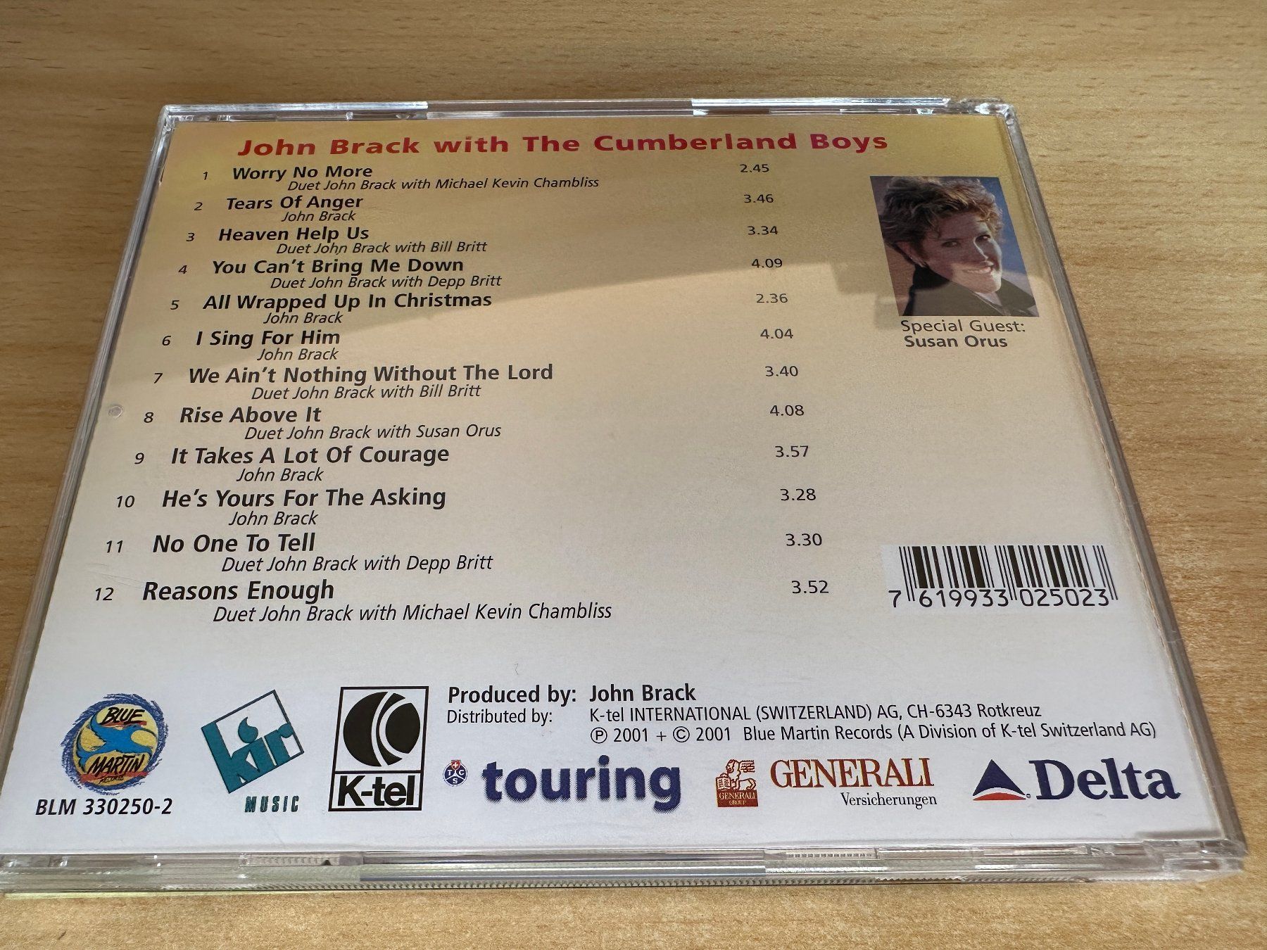 CD: U9 Brack John - Worry No More – Usato da Rikon im Tösstal venduto da Alpenmutz 1