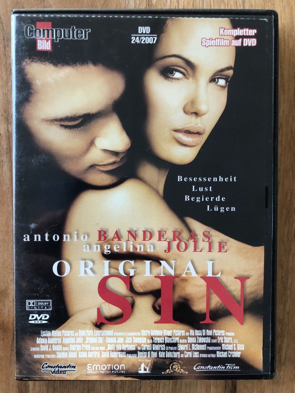 Tutti i DVDs: DVD Original Sin – Usato da Belp venduto da brb66