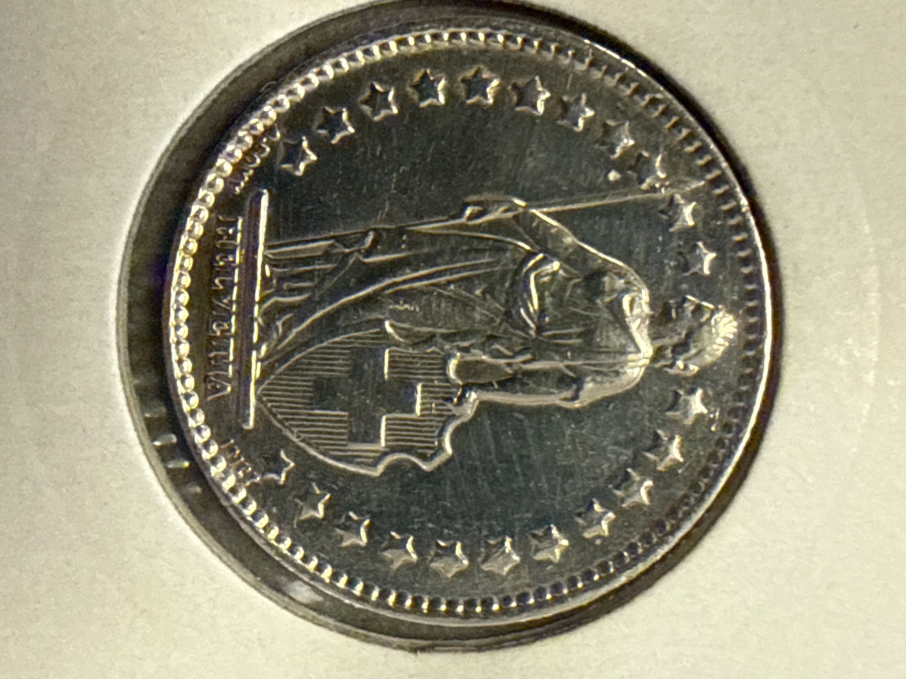 Tutti le monete: Swiss 1 franc 1963 Silver Coin – Usato da Pully venduto da ta571 2