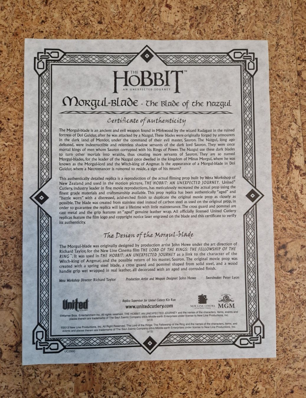 Altre raccolte & rarità: Der Hobbit, Messer der Nazgul, Morgulklinge – Nuovo (secondo la descrizione) da Benglen venduto da Ich_bins_de_G 4