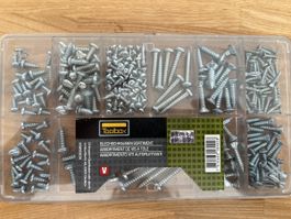 Blechschrauben Sortiment Toolbox, div. Grössen