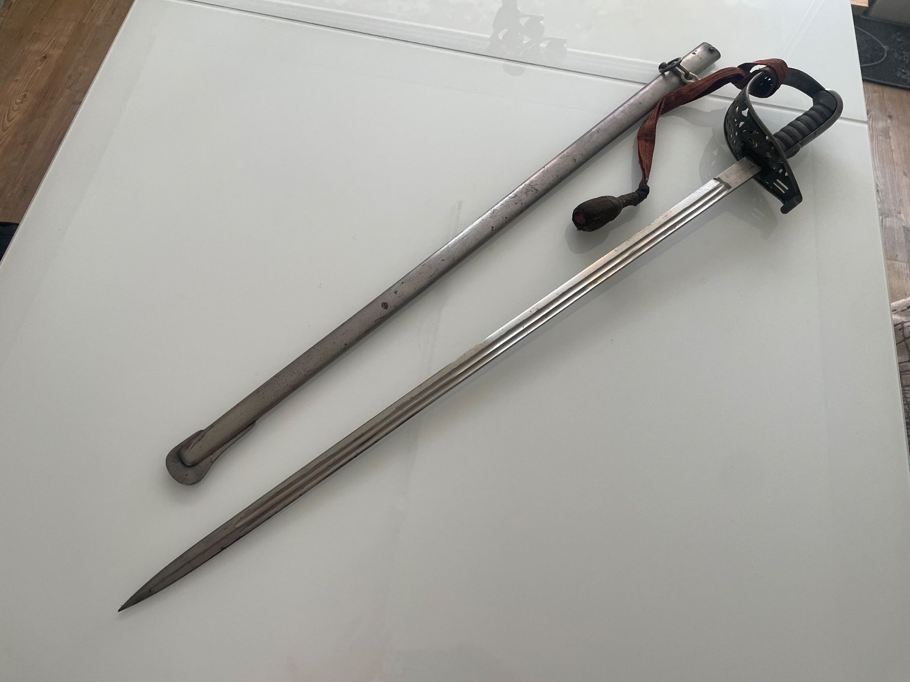 Armes blanches: 3 Schweizer Offizierssäbel – D'occasion à Sargans par fri_725j 8