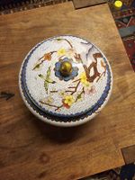 Antiker Asiatischer Cloisonné Topf (D)