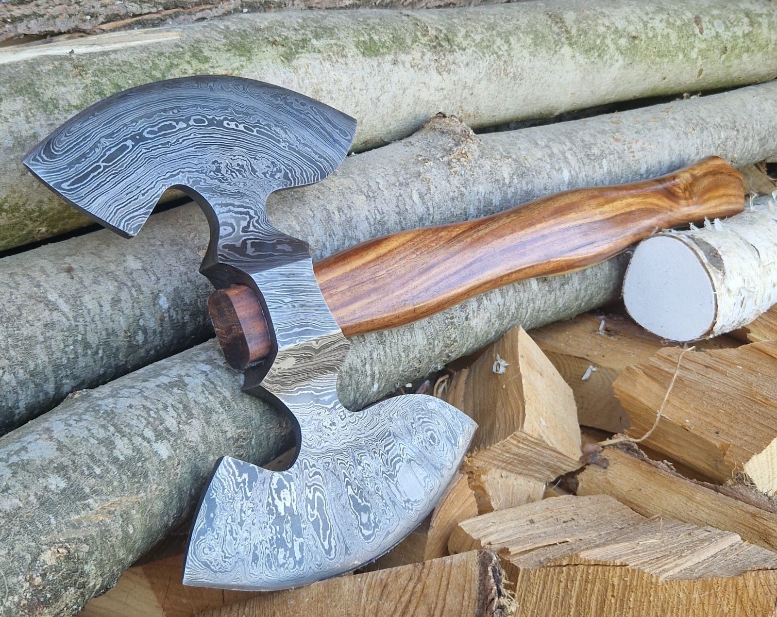 Armi bianche: Doppelaxt Medival – Nuovo e nell'imballaggio originale da Dorf venduto da Messer-Schweiz 3