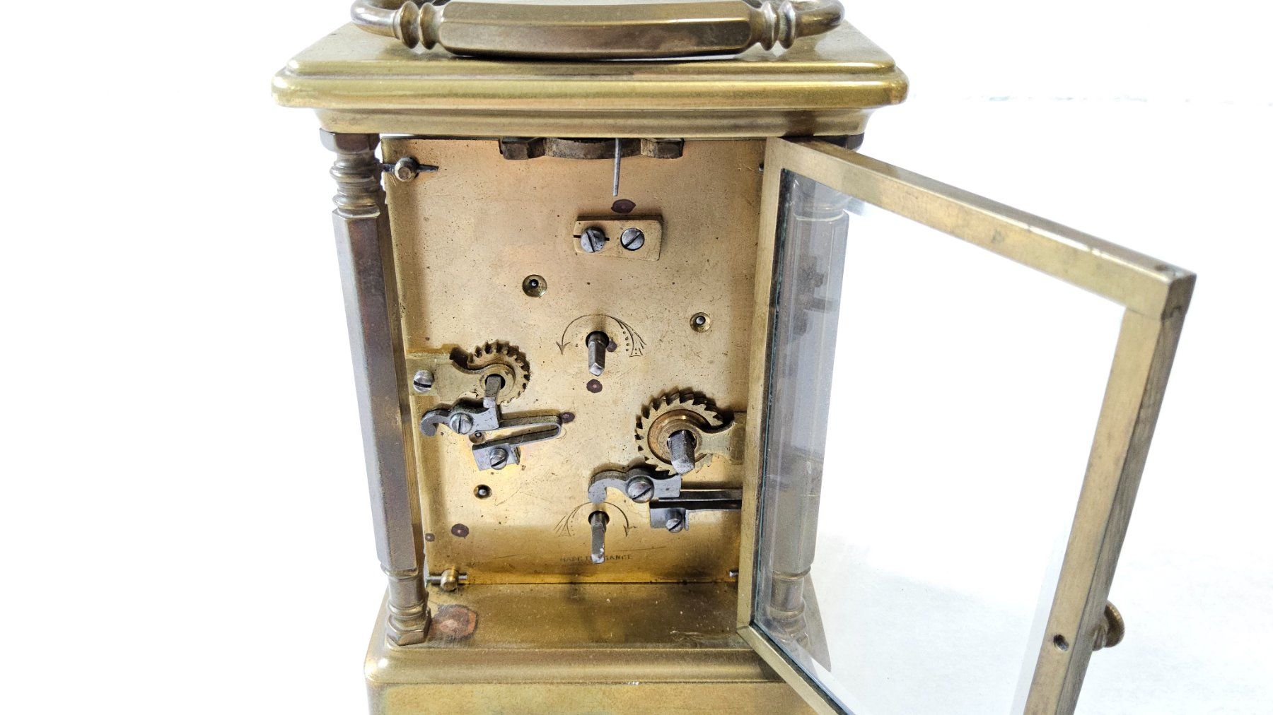 Orologi da terra & Orologi da parete: Ancienne pendulette d'officier – Difettoso da Malleray venduto da Frederic24 6