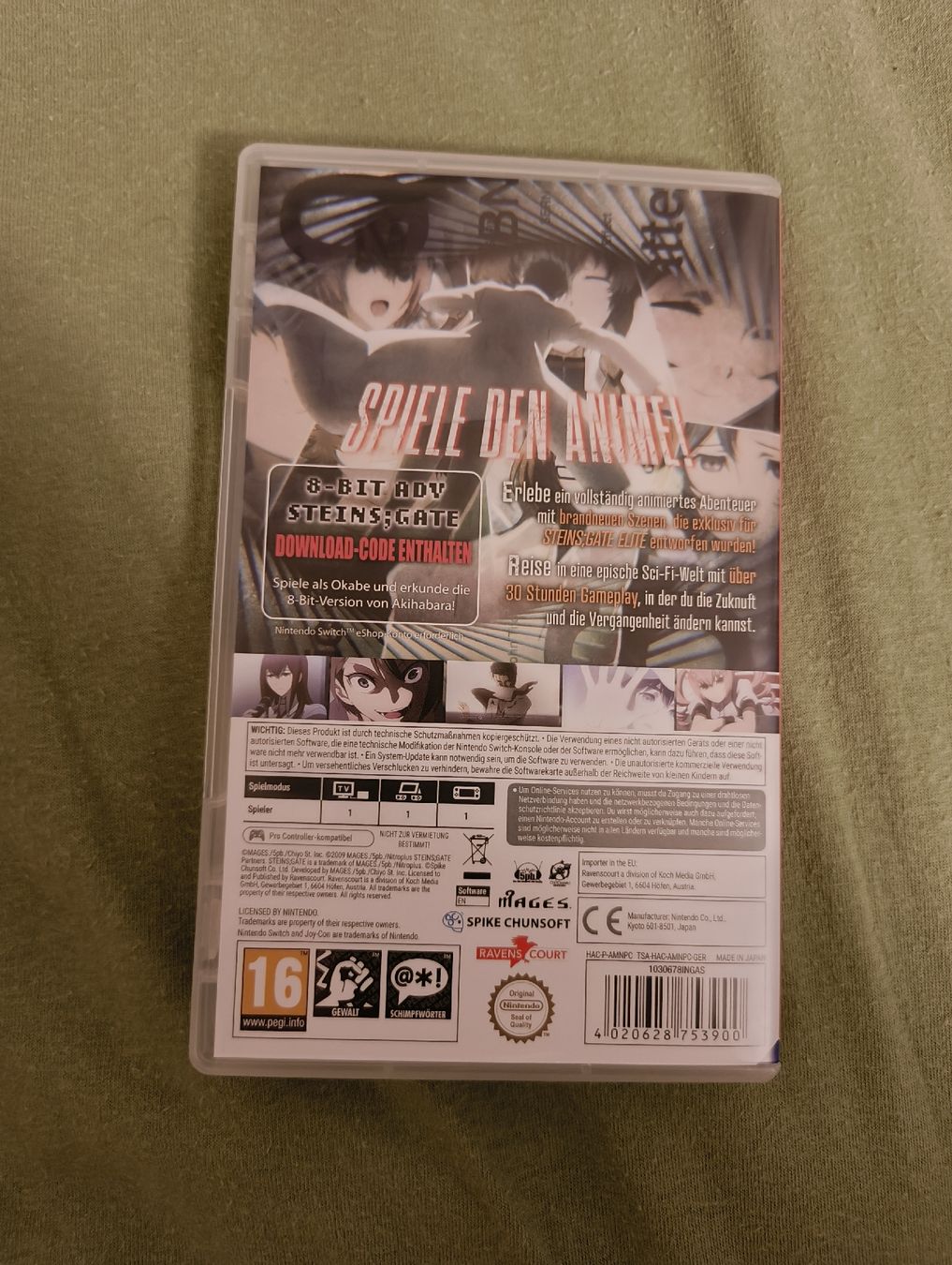 Spiele: Steinsgate Elite Nintendo Switch  – Neu (gemäss Beschreibung) aus Kaiseraugst von Rudie_Jazz 1