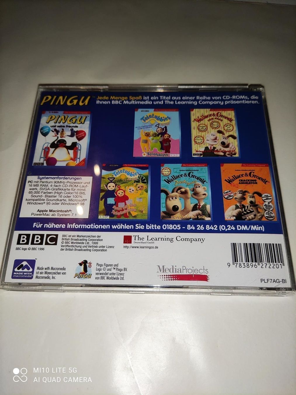 Giochi: Pingu - Jede Menge Spass!  (CD-ROM) – Usato da St.Gallen venduto da elk2022 2
