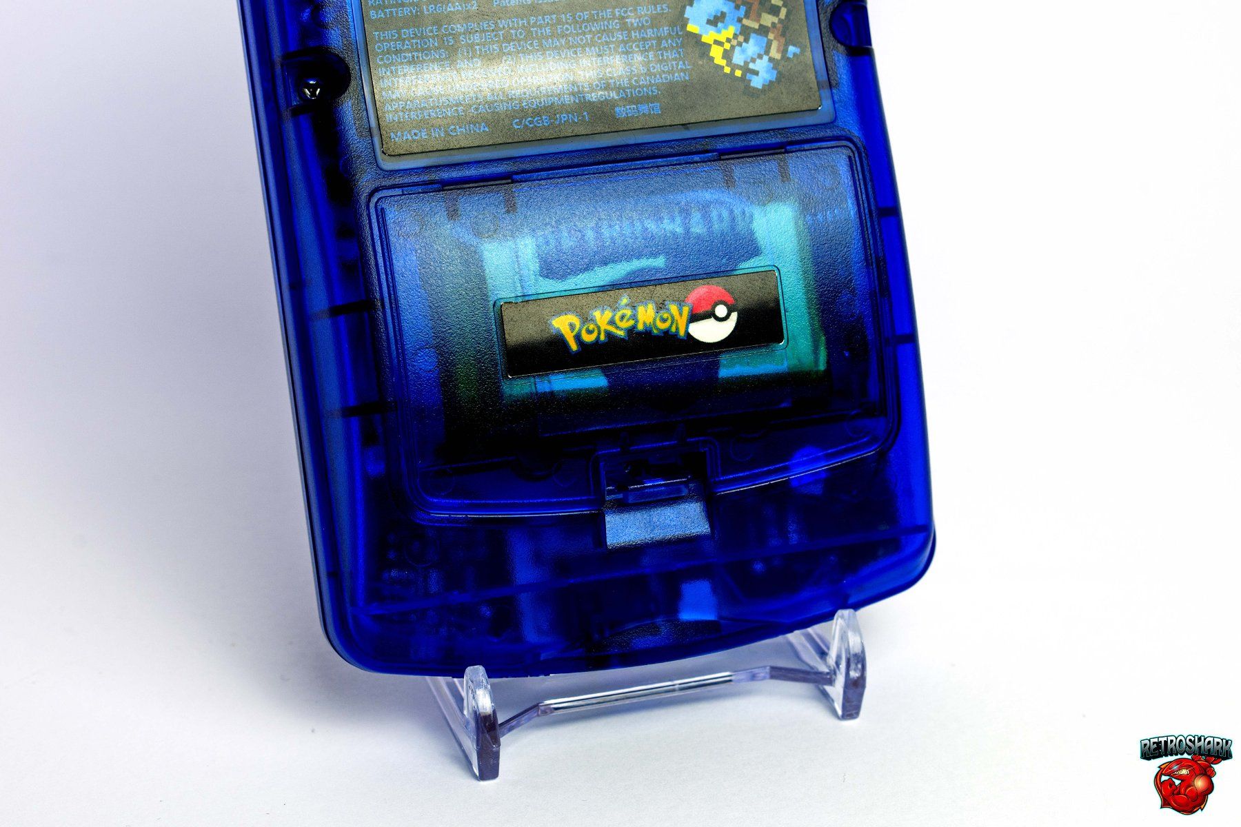 Nintendo Konsolen: GameBoy Color IPS Pokémon Blastoise Edition with LED Buttons – Gebraucht aus Savosa von  5