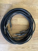 5 Câble audio jack mono noir 6,35 mm 3m fonctionnel