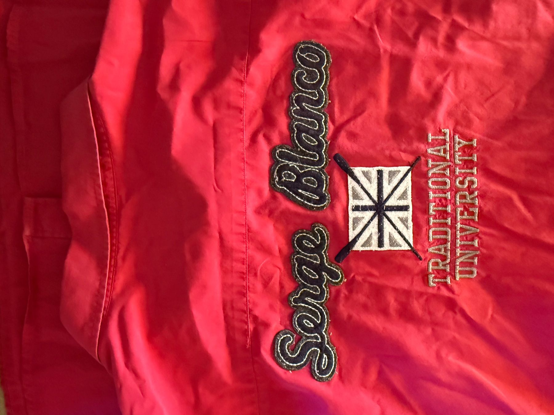 Camicie: Chemise Serge Blanco rouge – Usato da Thônex venduto da ada_9v67 4