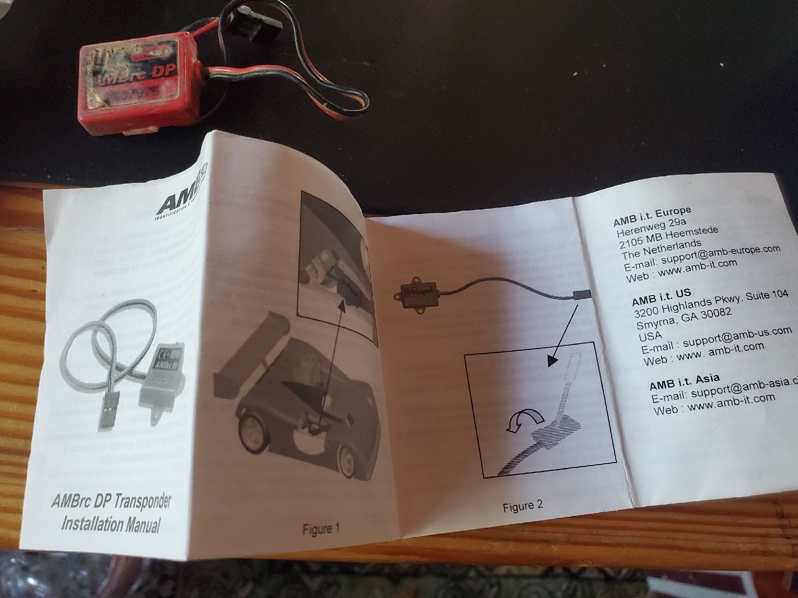 RC Modellbau: AMBrc DP (Direct Powered) Personal Transponder  – Defekt aus Hausen AG von Lothar64 1