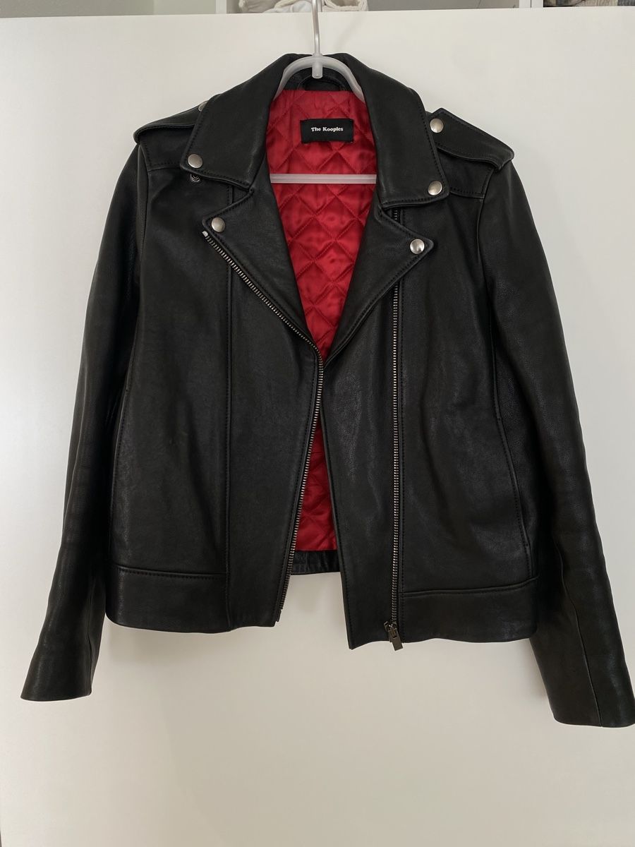 Kooples Jacken: The Kooples Lederjacke – Gebraucht aus Oberkirch LU von be.ma