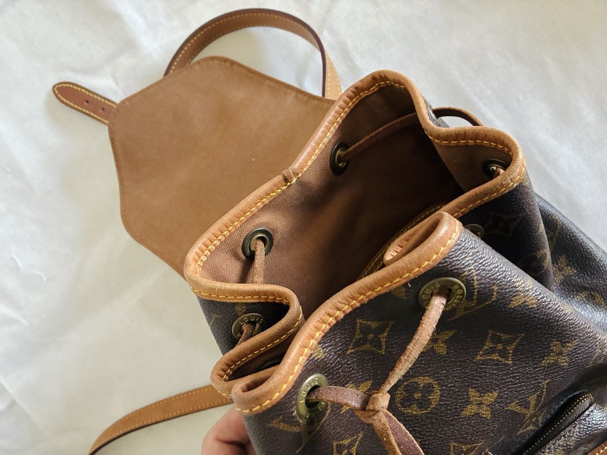 Louis Vuitton Zaini: Louis Vuitton Montsouris PM – Usato da Basel venduto da ars_r7xd 4