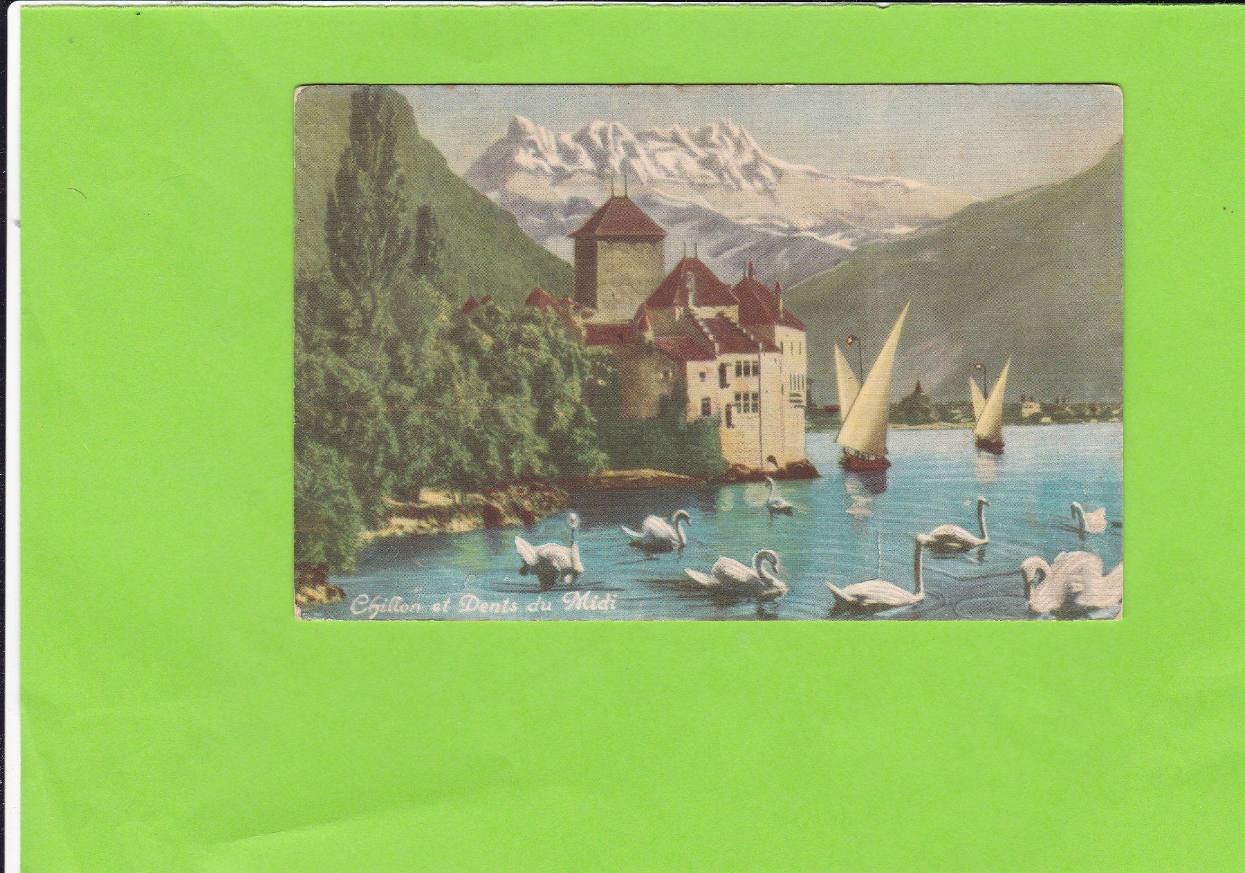 Cartoline postali: Chillon – Usato da St. Peterzell venduto da neckertal
