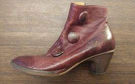 Stiefeletten gidigio 35 dunkelrot