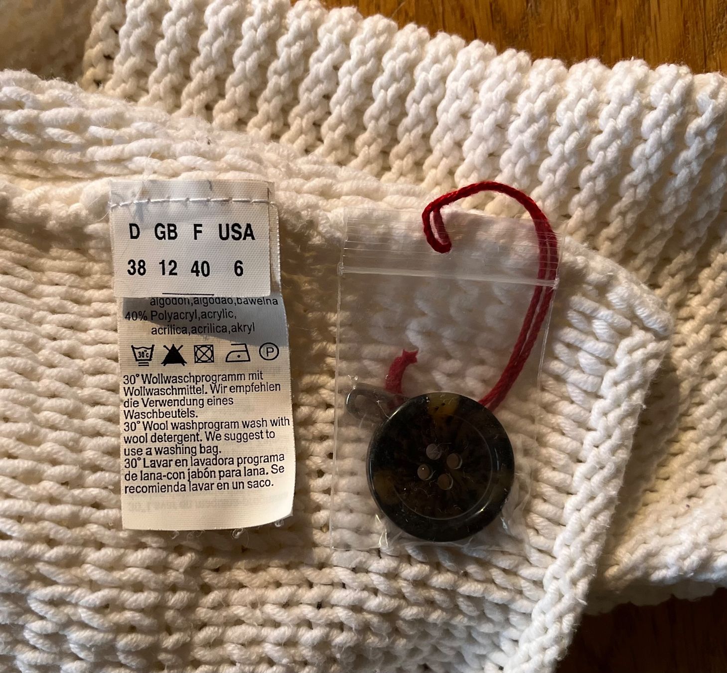 Pullover & Sweatshirts: Wunderschöner Sommer-Strickpulli - Cardigan der Marke OUI – Gebraucht aus Arbon von KaSaBo 8