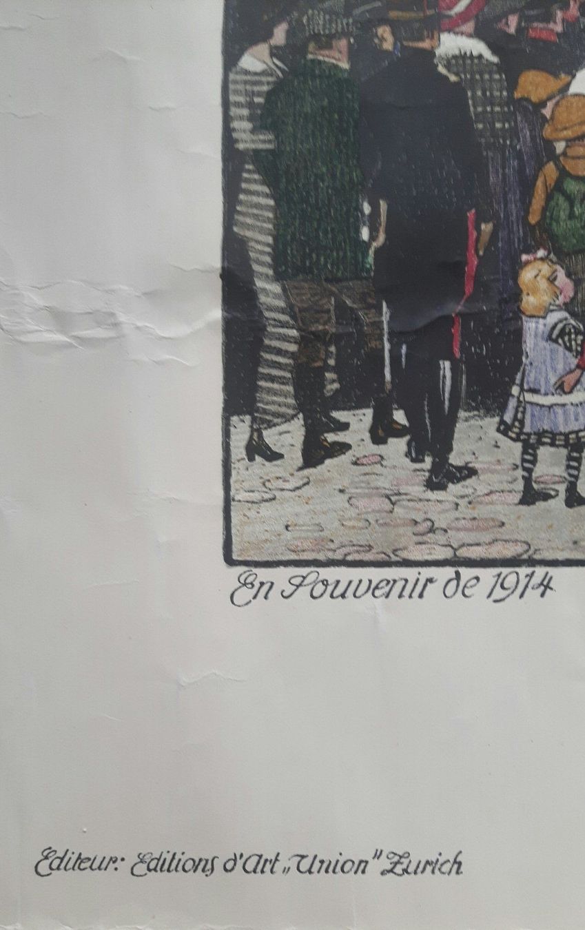Grafica & Litografie: Alte Lithographie "Défilé devant le pala – Usato da Grenchen venduto da Schlussliecht 1