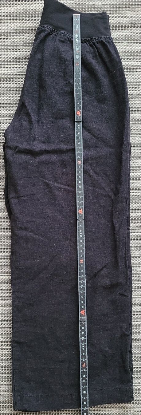 Pantalons: 3/4 Leinenhose, chic+schön, schwarz / S - 36 – D'occasion à Arlesheim par n3789 1