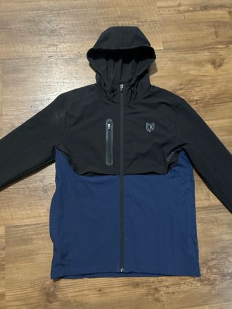 Veste softshell FTKR bicolore bleu noir taille XS 