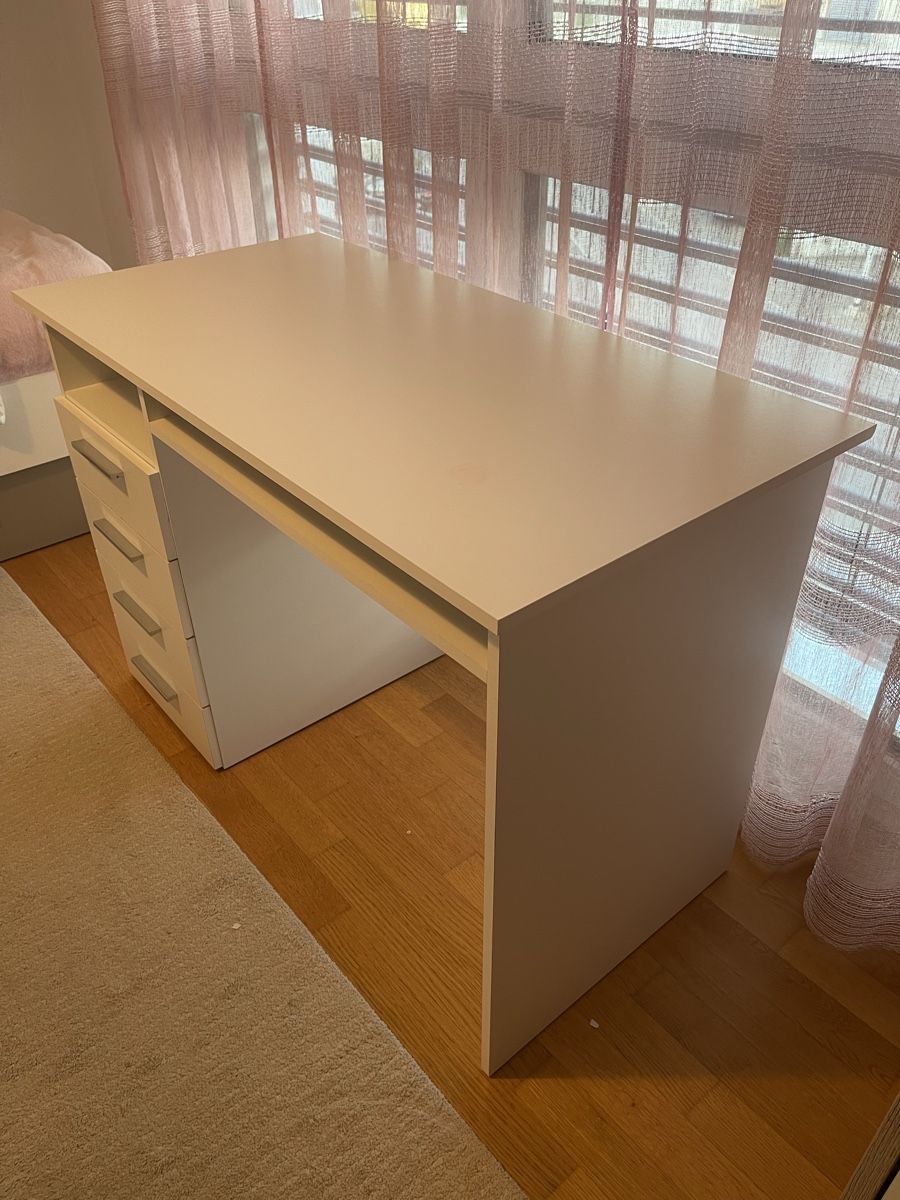 Bureaux: Schreibtisch Weiss  – D'occasion à Menziken par oli_pc2z 3