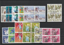 1989 Serie 4er-Block Ersttag