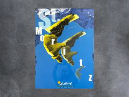 Plakat St. Moritz Design Wettbewerb