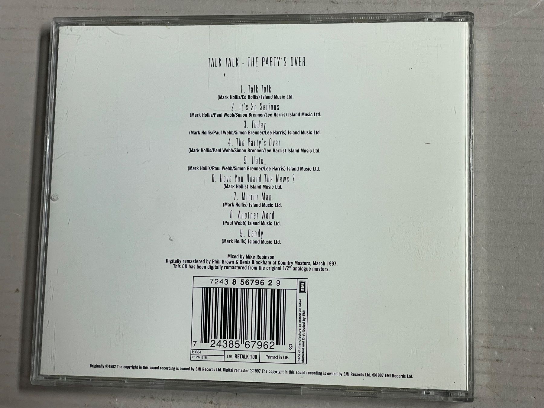 CDs: Talk Talk – D'occasion à Muri b. Bern par AdidasCollector 1