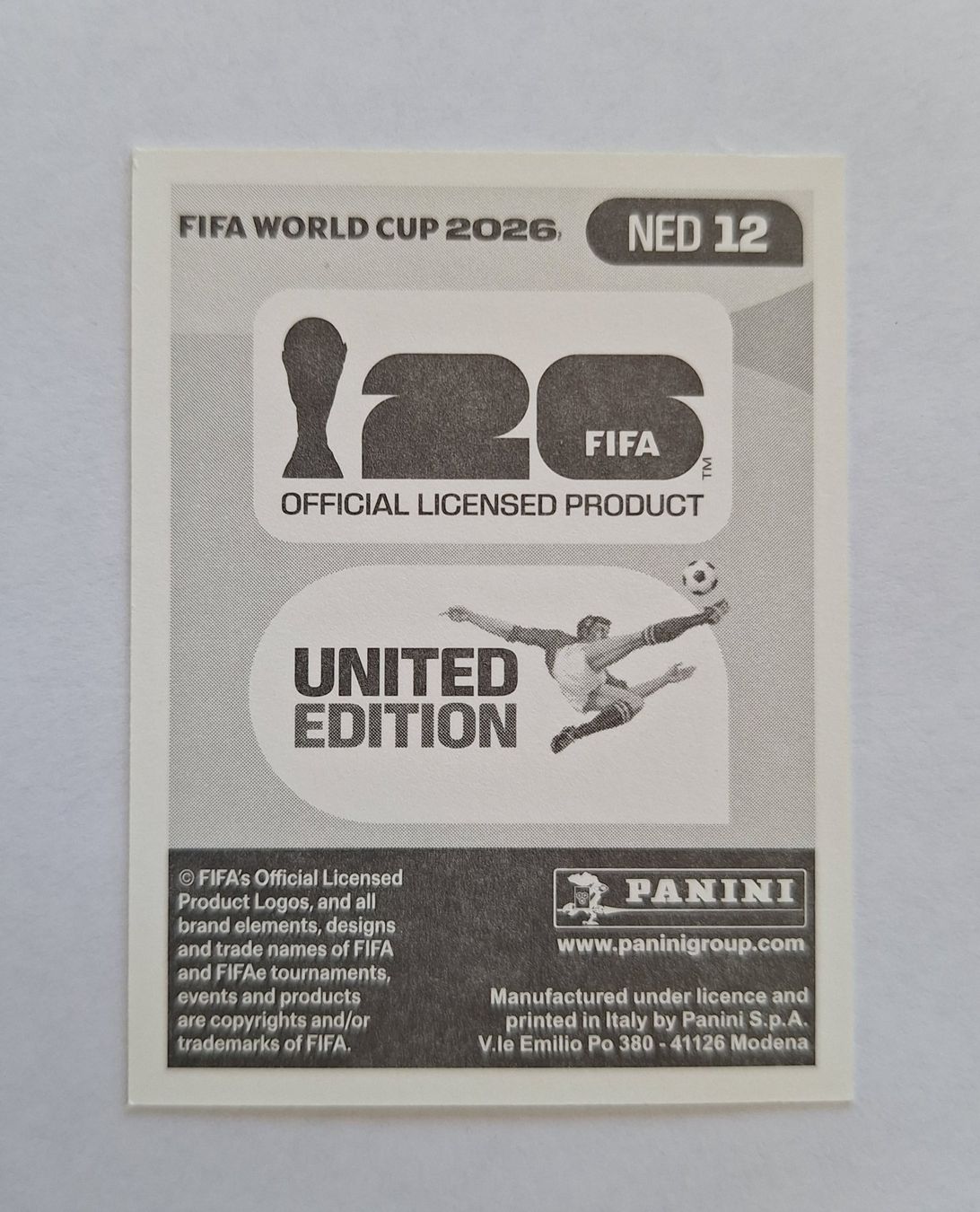 Panini Sammelbilder & Trading cards: Panini Teun Koopmeiners NED 12 – Neu (gemäss Beschreibung) aus Romanens von Crocette 1