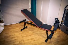 Banc musculation pliable Decathlon - NEUF