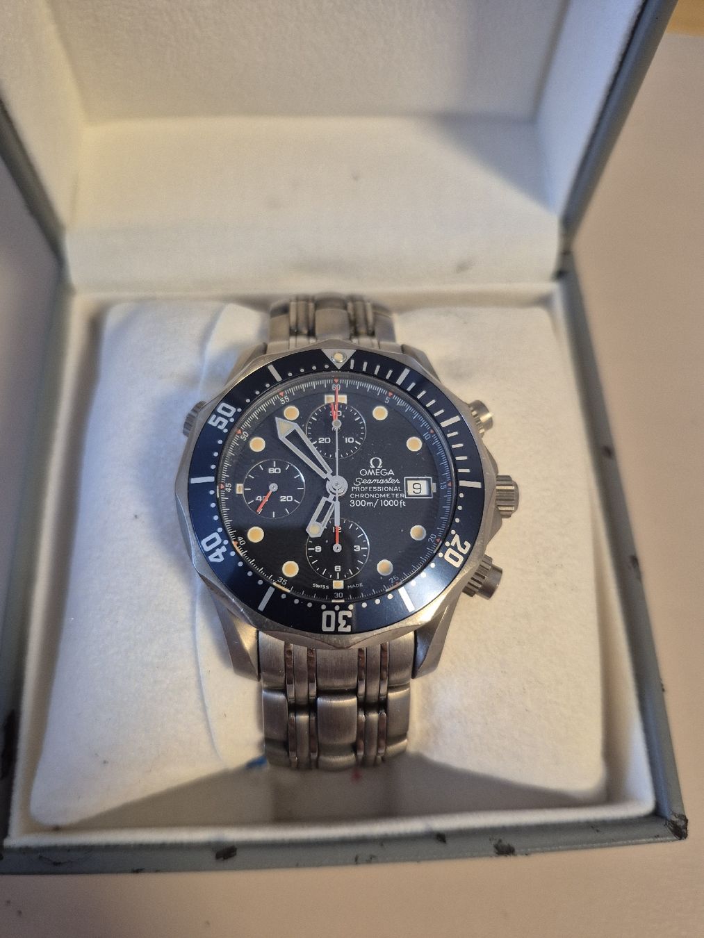 Omega Orologi: Omega Seamaster Diver 300M Chronograph, 2298.80 – Usato da Maur venduto da Jomino24 1