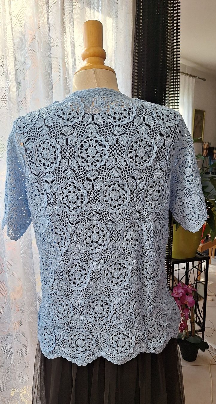 Maglioni & Felpe: Pull - gilet au crochet Vintage 38-40 – Nuovo (secondo la descrizione) da St-Triphon venduto da Jldr0 2