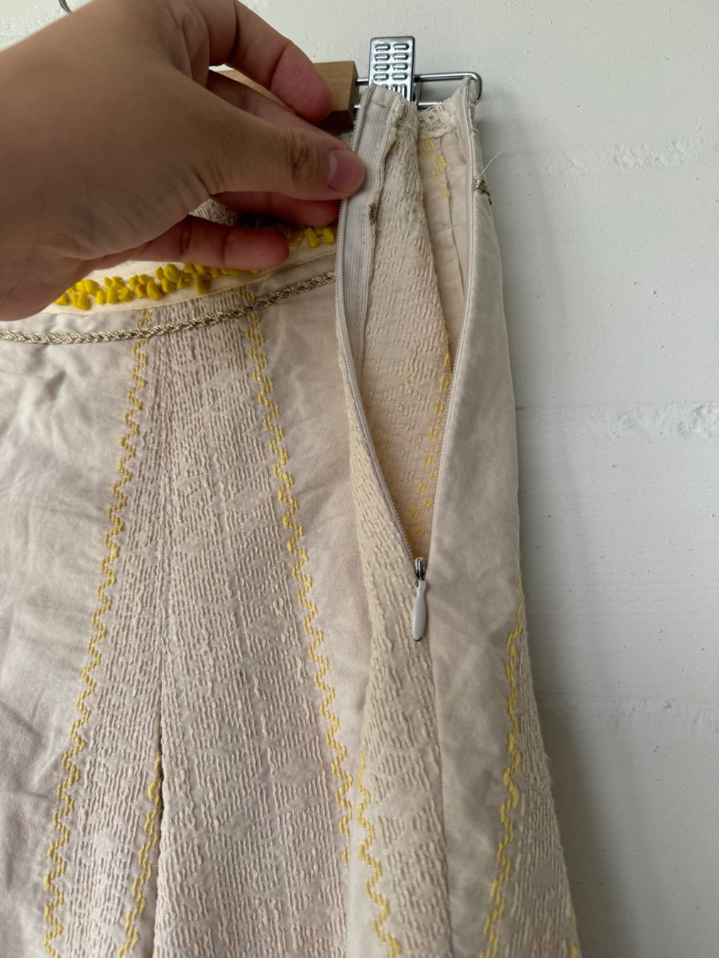 Dorothee Schumacher Gonne: Schumacher Rock Ecru Gr. XS – Usato da Brütten venduto da Rod816 4