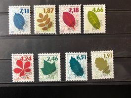 () Préoblitérés feuilles arbre Neufs** 94/96