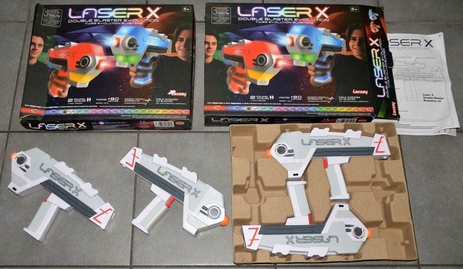 Pistolets Lansay Laser X Double Blaster Evolution Gewehre