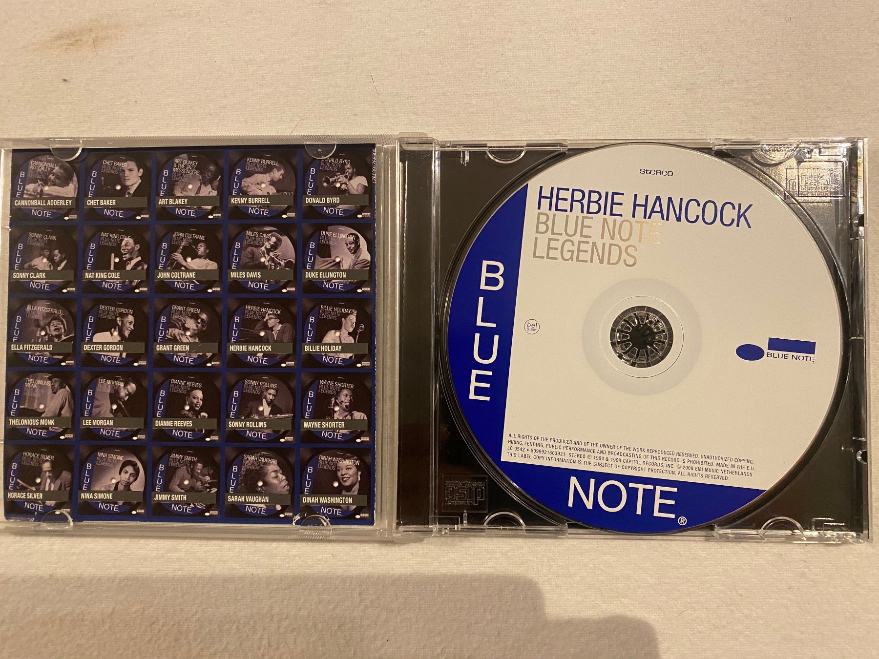 CD: Herbie Hancock - Blue Note Legends – Nuovo (secondo la descrizione) da Duggingen venduto da Kisha010 1
