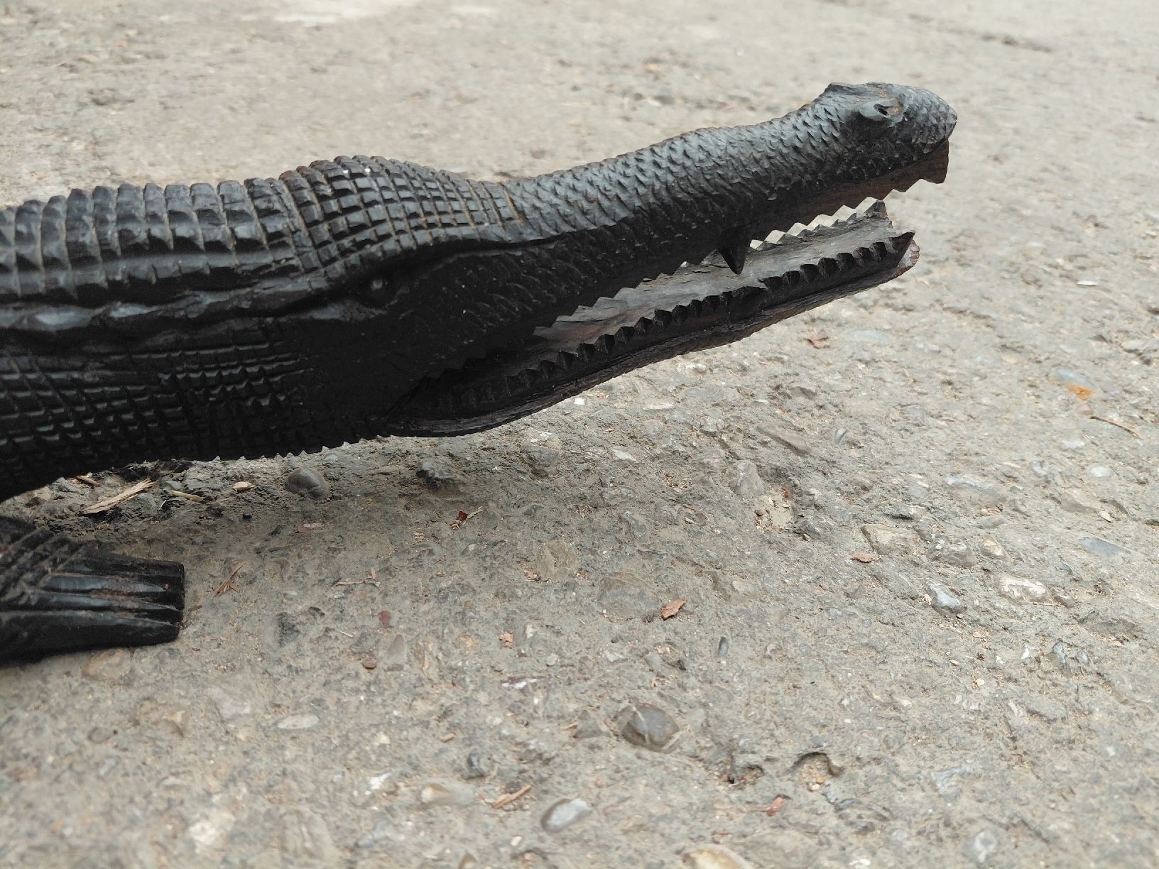 Figuren: Krokodil aus Ebenholz – Gebraucht aus Ennetbühl von Marlon79 7