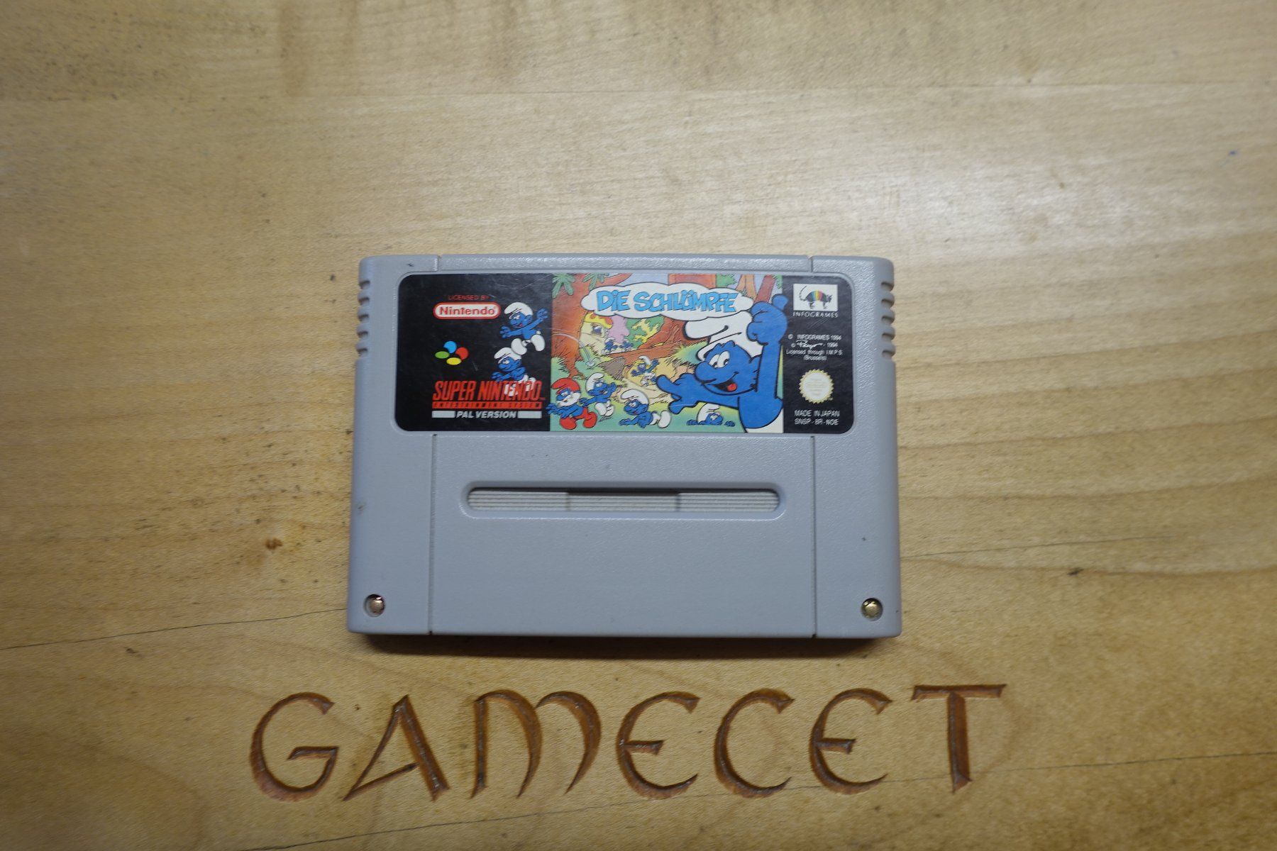 Nintendo Jeux: Die Schlümpfe – D'occasion à Steinach par Gamecet