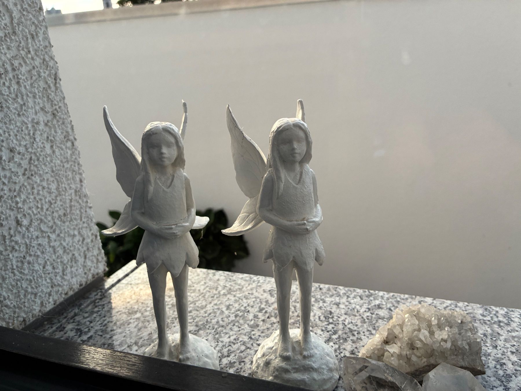 Tutte le decorazioni: Feen 2er Set aus Polyresin, in weiss 20cm – Usato da Frick venduto da sandra037 1