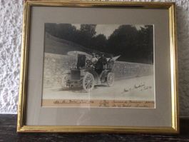 Hyper rares Bild: Max von Martini (automobiles Martini) 1903
