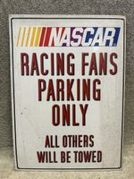 Nascar racing Fans parking only