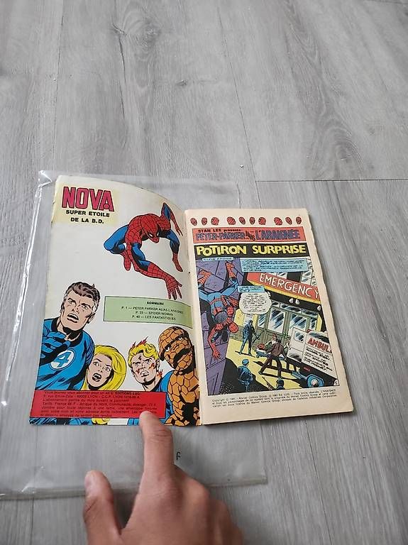 BD: Bande dessiné marvel présente nova 54 – D'occasion à Romont FR par Alejandro111 2
