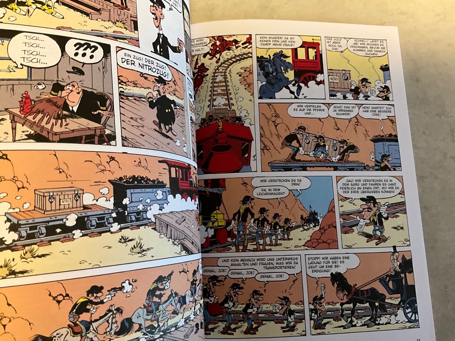 Fumetti: Lucky Luke - Nitroglyzerin, Band 52 – Nuovo (secondo la descrizione) da Agriswil venduto da Ueli03 1