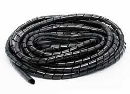 Neu! Spiral Kabelbinder Kabelschlauch,  4 M, Zuhause & Büro