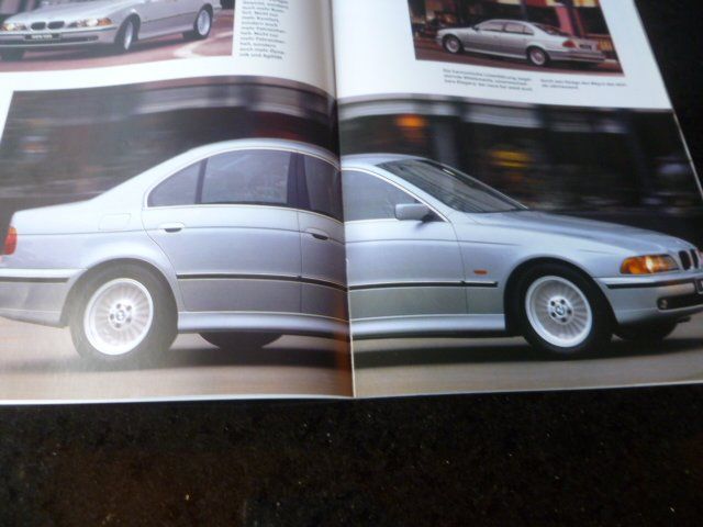 BMW Documenti: BMW 5er-Reihe Prospekt E39, 1995 – Usato da Zofingen venduto da sosalinos01 9