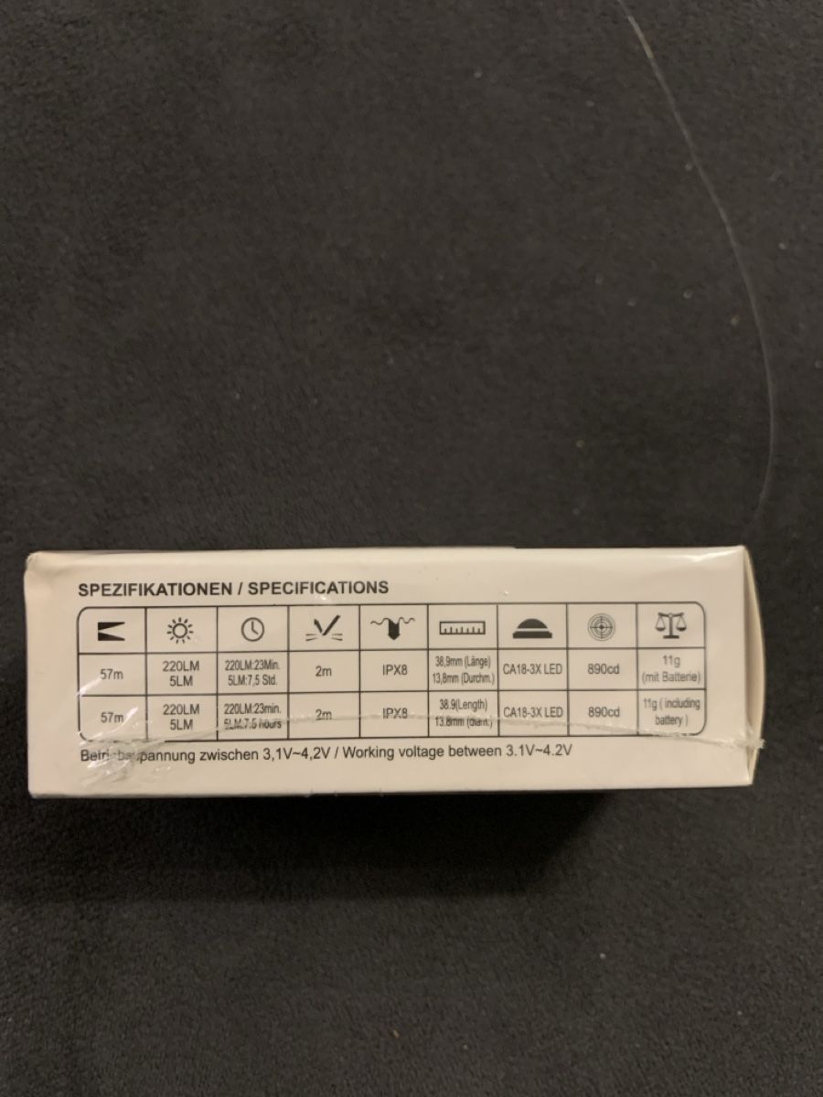 Lampade: Mini Taschenlampe – Nuovo e nell'imballaggio originale da Emmenbrücke venduto da streetfighter27 1