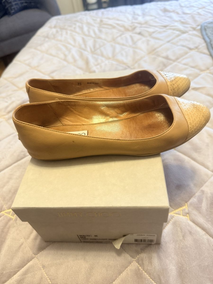Jimmy Choo Scarpe da donna: Jimmy Choo Waltz ballet flats – Usato da Genève venduto da iri_f78b 3