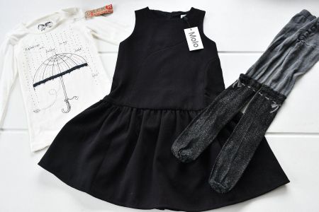 neu Kleid von Molo, Tshirt, Strumpf. 140