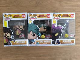 3x My Hero Academia Funko Pop! 789, 1012, 1140